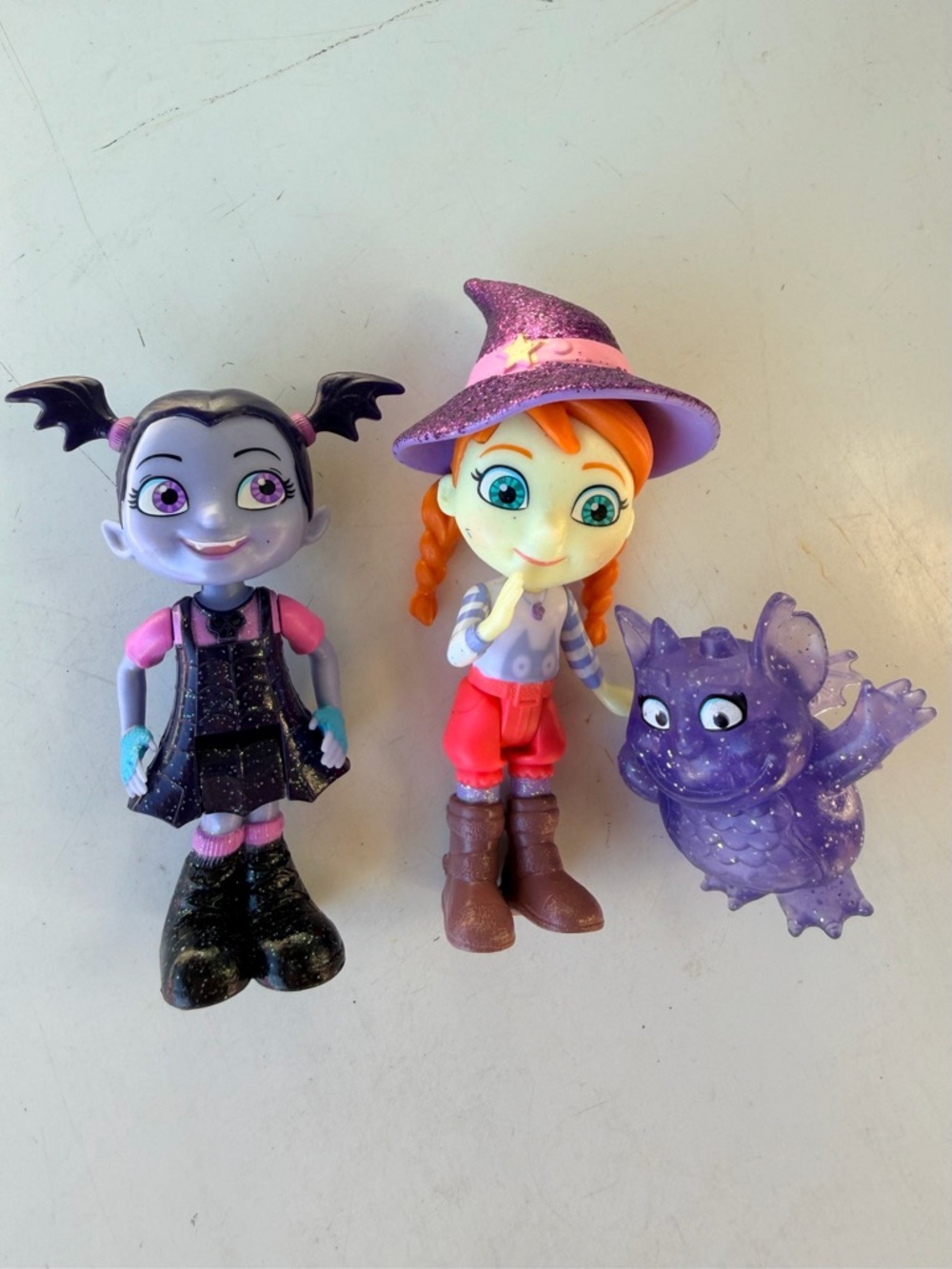 Vampirina, Friend, and Gargoyle Figures